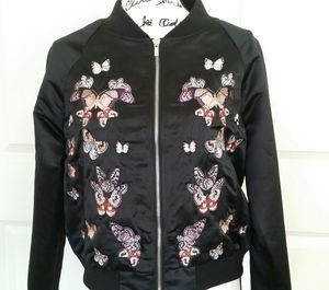 AFRM  Bomber satin jacket